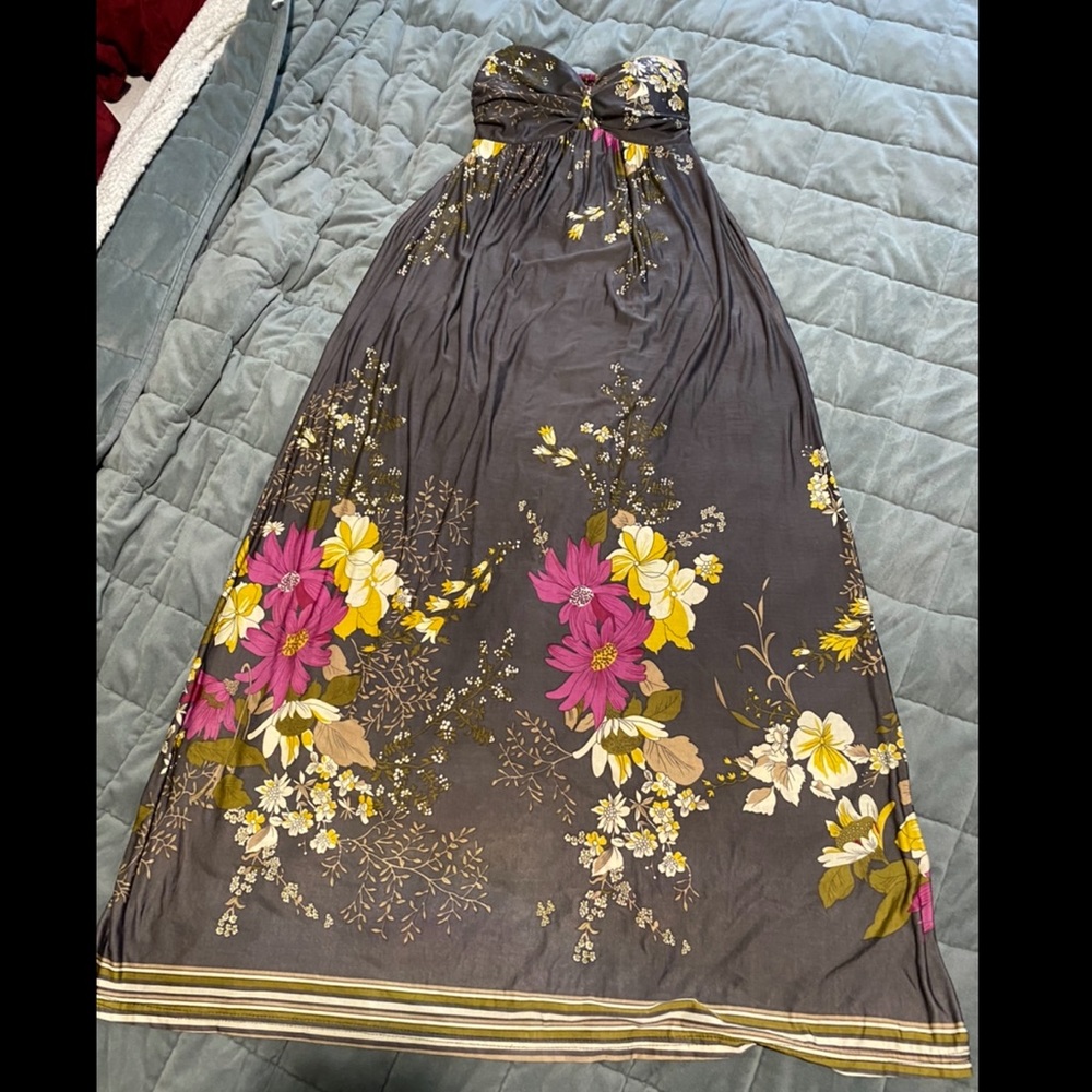 Strapless Maxi Dress